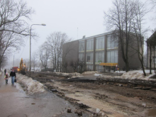 Skats uz bibliotku 2011 gada mart Foto no RCB arhva